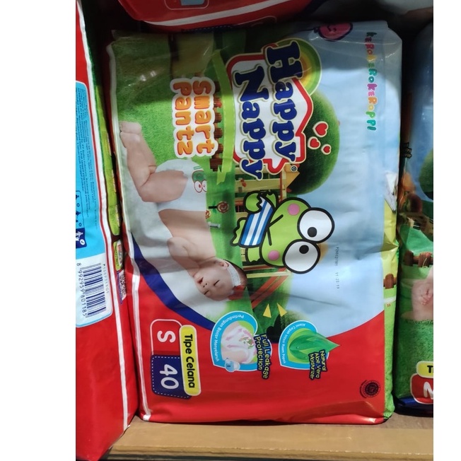 Happy Nappy Smart Pants / popok celana Happy Nappy S40 / M34 / L30 / XL26