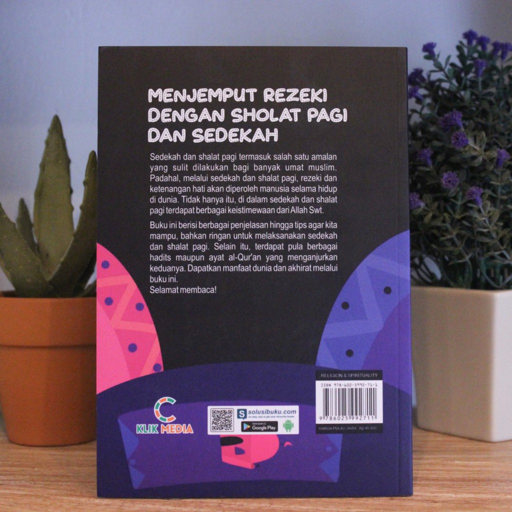 BUKU MOTIVASI : Menjemput Rezeki dengan Sholat Pagi dan Sedekah / Buku Inspirasi-2