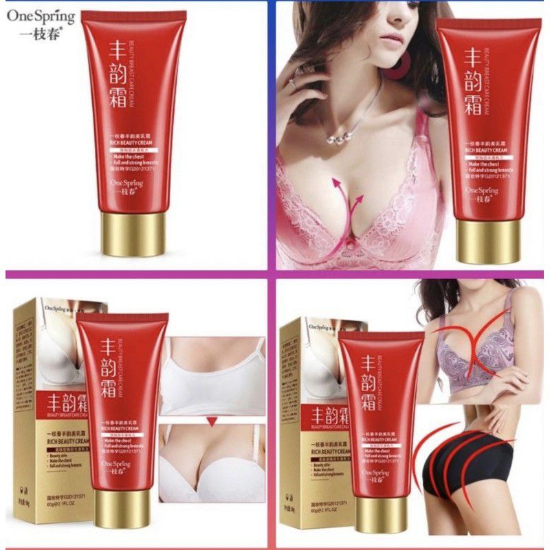 Krim Pembesar Payudara Wanita Alami One Spring Breast Cream Natural