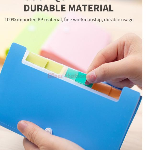 

[PRODUK I0J79] Deli Dompet plastik A6 map uang map nota map giro Expanding File - E5561 M8Q