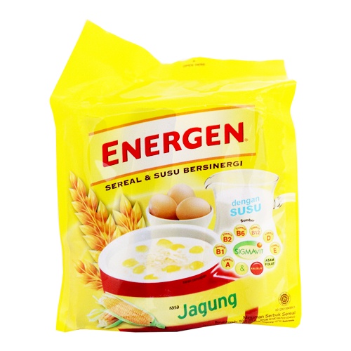 ENERGEN *  SEREAL &amp; SUSU BERSINERGI * 5 VARIAN RASA