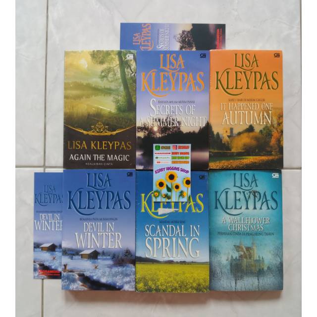 Wallflowers series - Lisa Kleypas (6 buku)