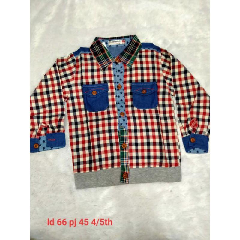 kemeja anak hem anak tanggung kemeja anak umur 6 7 8 9th