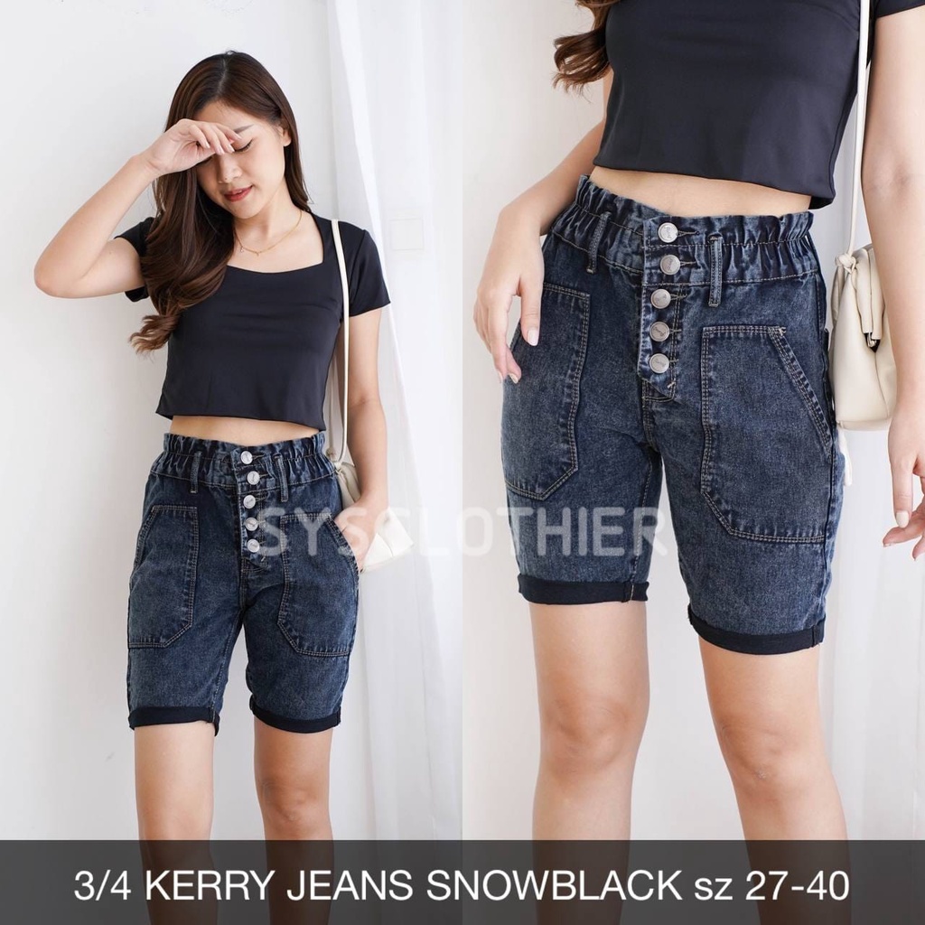 CELANA JEANS WANITA 3/4 KERRY-SYSCLOTHIER