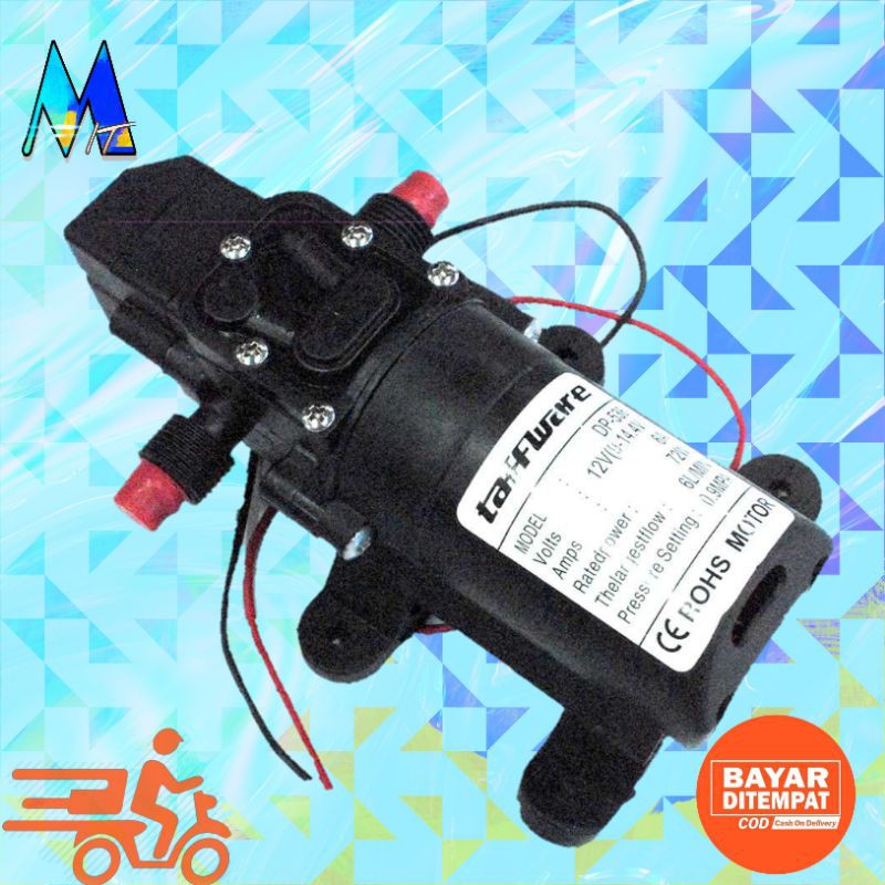 Pompa Air Elektrik High Pressure 12V