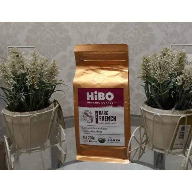 

[COD] HiBO Kopi Organik Arabika Papua, 200 Gram, Dark French (Ground/Bubuk) [COD]