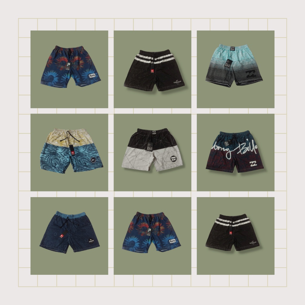 [BISA BAYAR DI TEMPAT] BOXER CELANA PENDEK PRIA SURFING DISTRO ~ BOXER RIPCURL ~ BOXER PLANET SURF ~