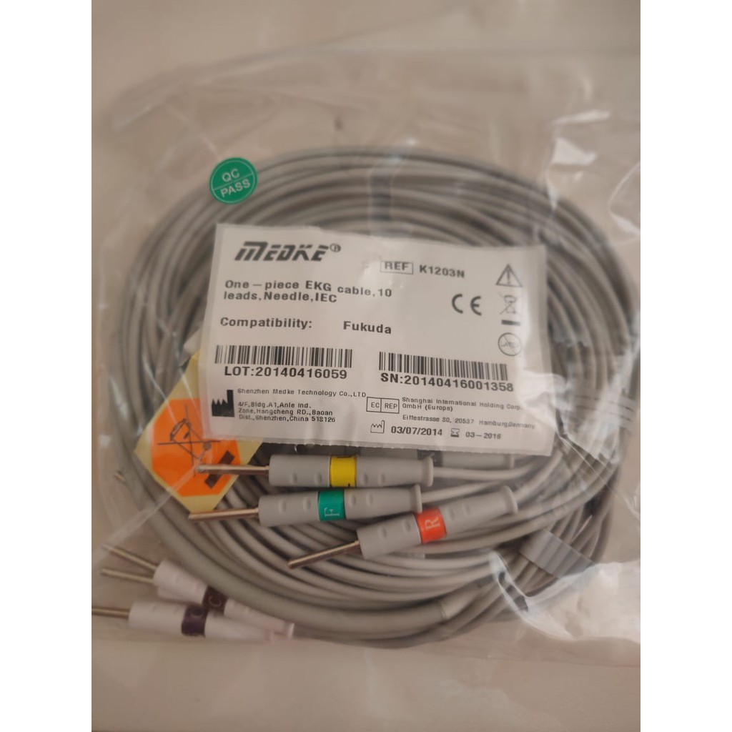 KABEL ECG FUKUDA DENSHI MEDKE FX-7102, FCP-7101