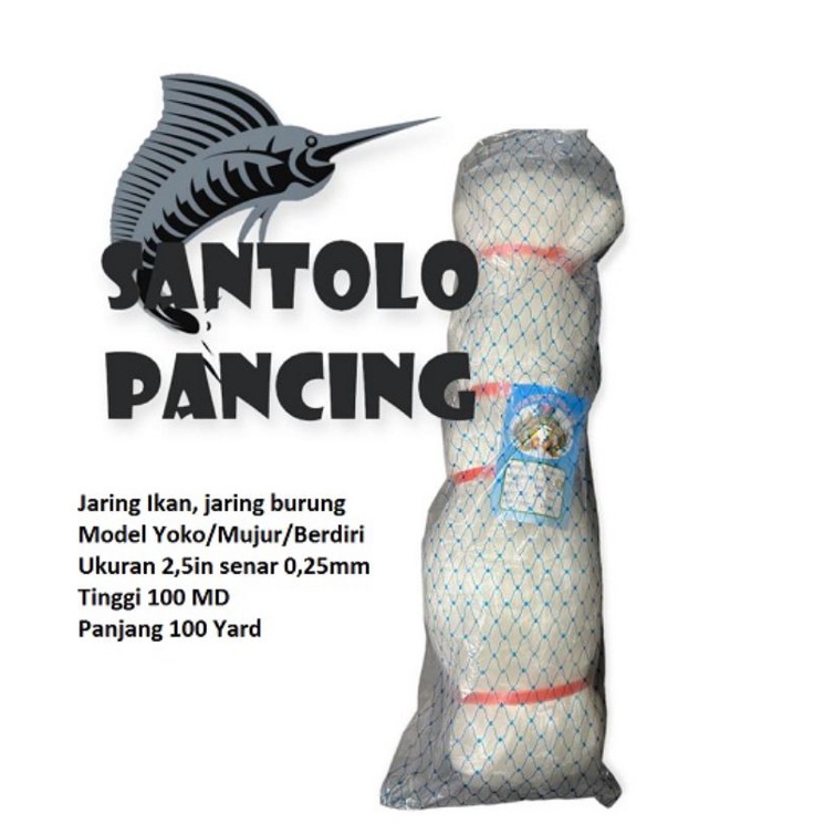 Jaring Ikan Jaring Burung  senar 0,25mm