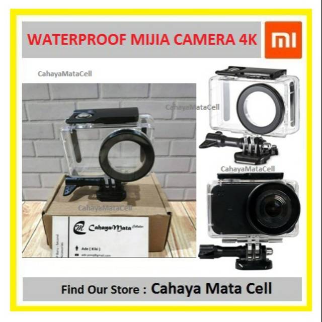 Waterproof Xiaomi Mijia 4K Action Camera IP68