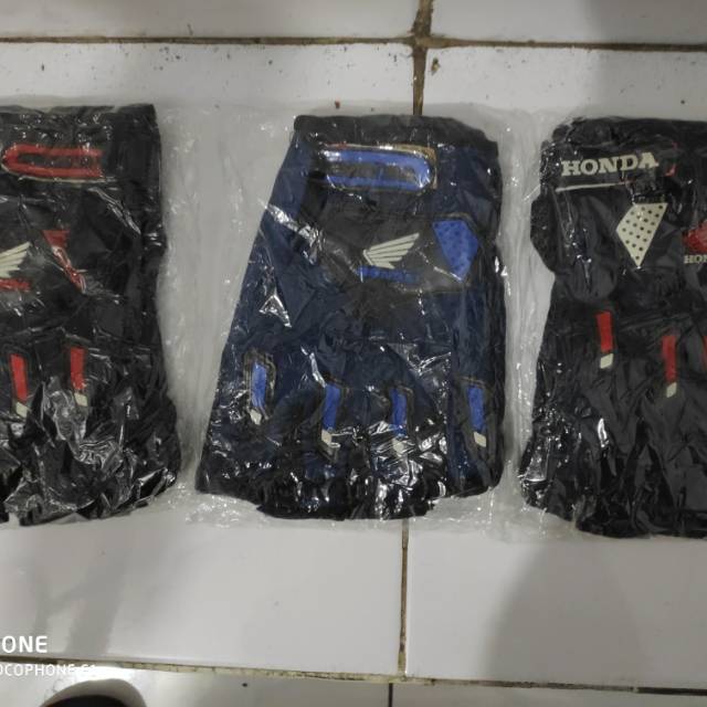 Sarung Tangan motor buntung, SARUNG TANGAN ORANG GANTENG, KAIN KATUN