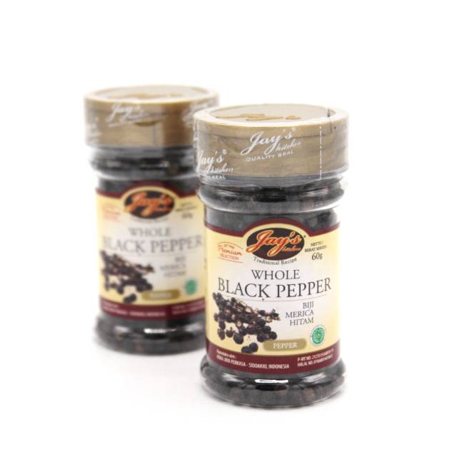 

Jay's Whole Black Pepper / Biji Merica Hitam