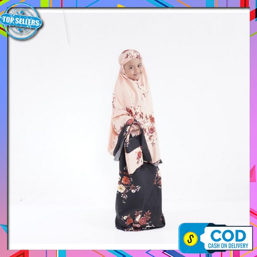 Mukena Anak Polos 11 12 13 14 15 Tahun Balita Mukenah Rukoh Adem Rayon Perempuan Karakter Mukena Tan