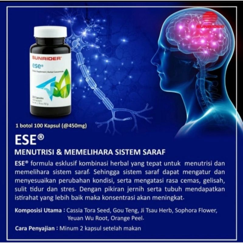 SUNRIDER - ESE - Nutrisi Otak