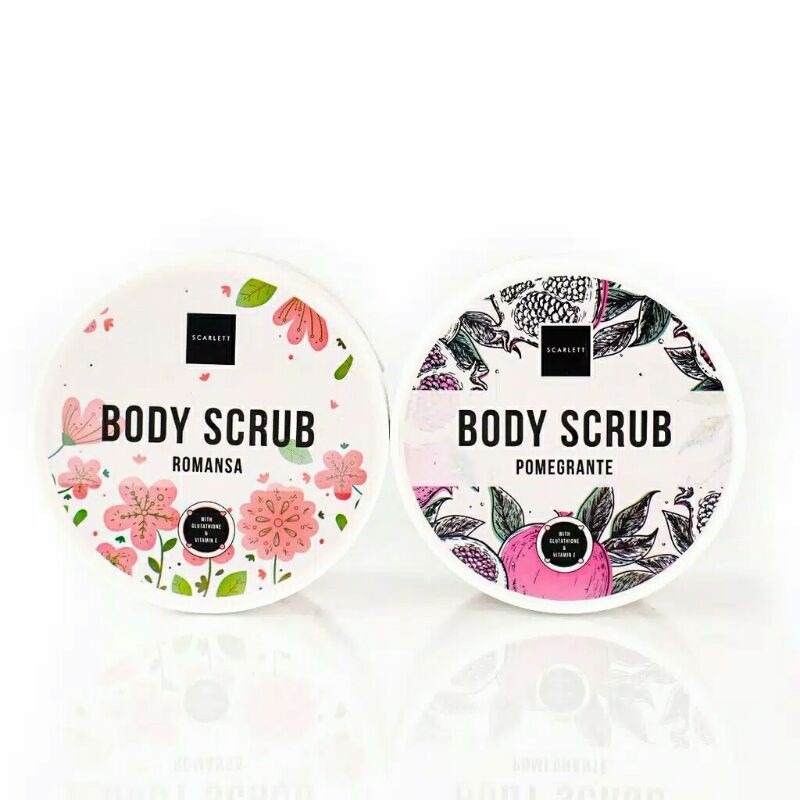 Scarlett Body Scrub - Lulur Pemutih Badan