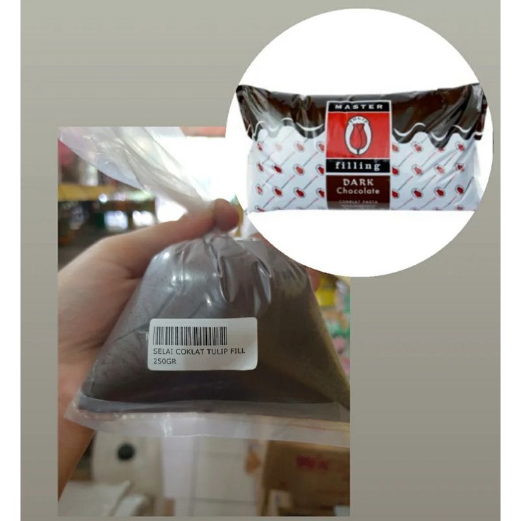 

SELAI COKLAT TULIP FILLING 250 GR (REPACK)