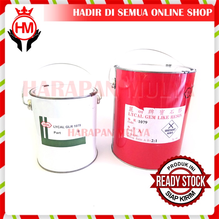 Lycal 1079 Lycal Gem Like Resin - Lycal Resin Bening Lentur - HM