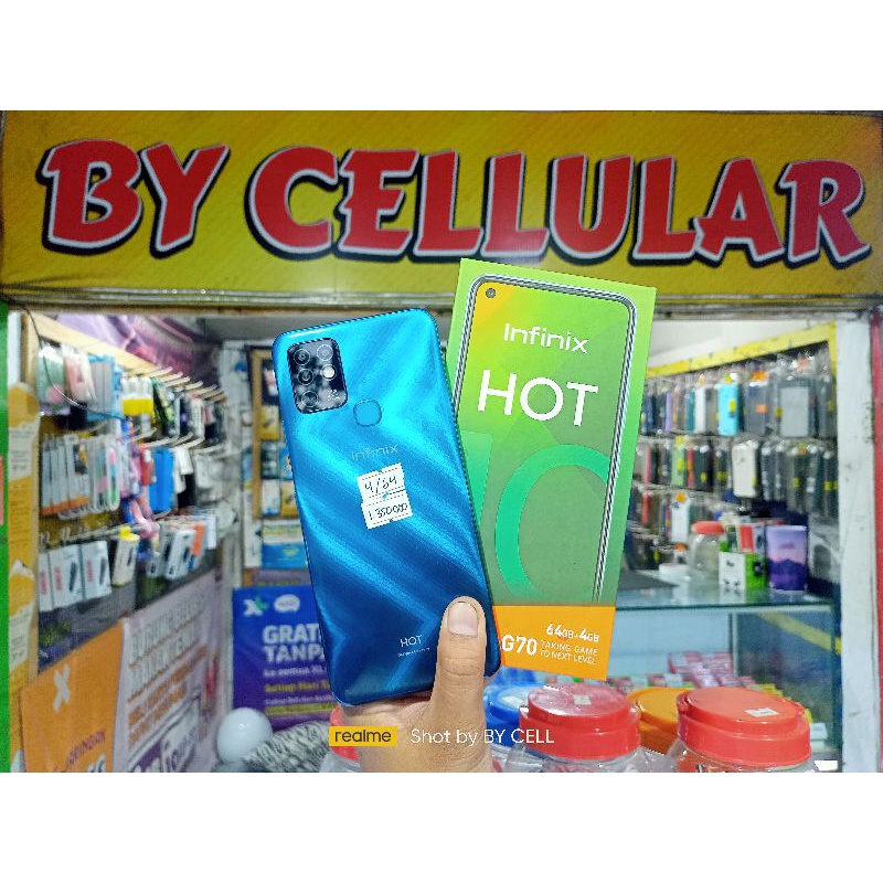 INFINIX HOT 10 4/64 SECOND LIKE NEW