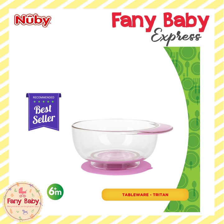 NUBY TRITAN ONE-HENDLE SUCTION BOWL