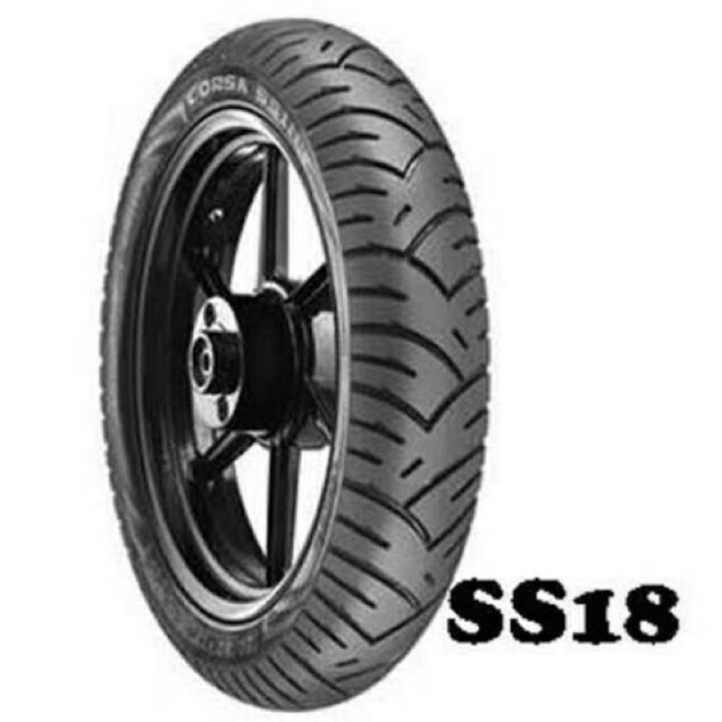 Ban Tubeless 100/80-17 Ban Luar Corsa