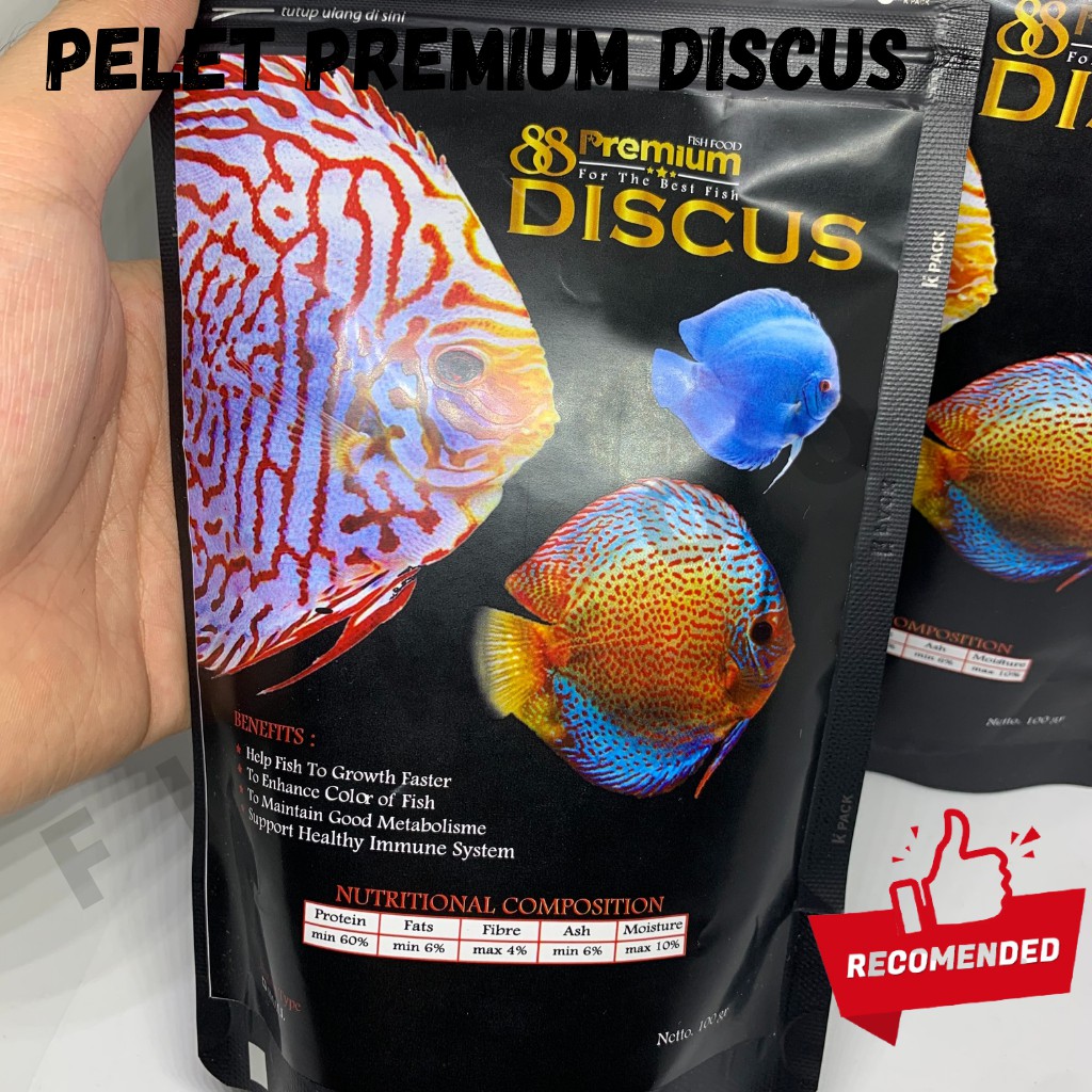 Pelet Ikan PREMIUM 88 DISCUS