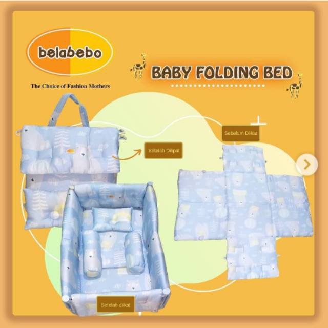 Belabebo Baby Folding Bag (Kasur Kolam)