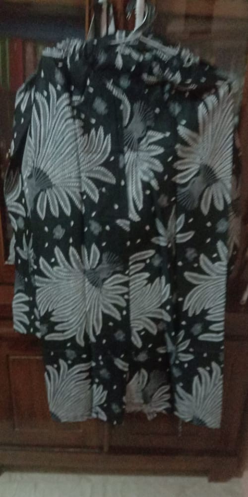 Maura Couple - Sania Ruffle Batik Couple Ori Ndoro Jowi Dnt Garansi Termurah Shopee - Batik Couple