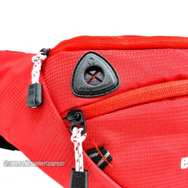 Selempang Pria Tas Pinggang Pria Headset Red Elbrus