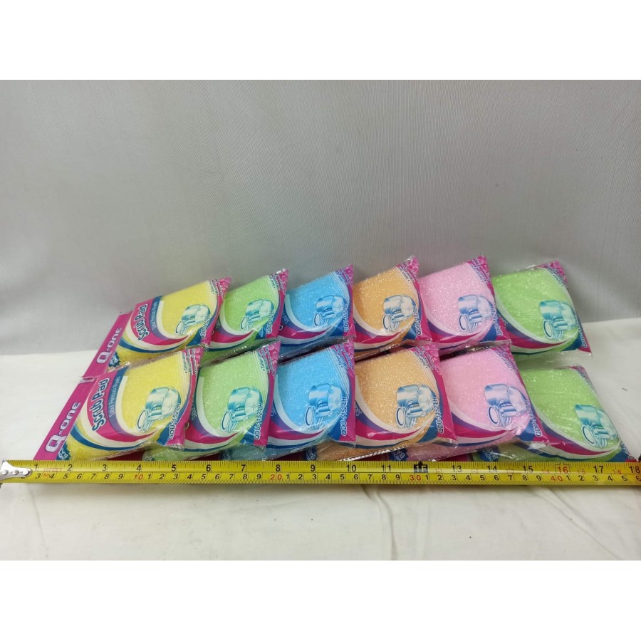 Jual Sponge cuci piring Spons cuci Busa Spon Halus Sabut 12 pc or 1 ...