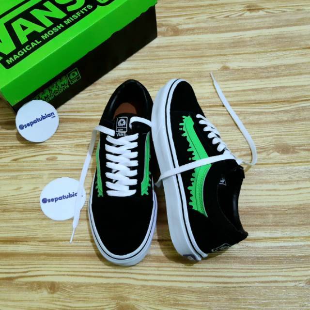 Vans Oldskool Magical Mosh Misfits Green