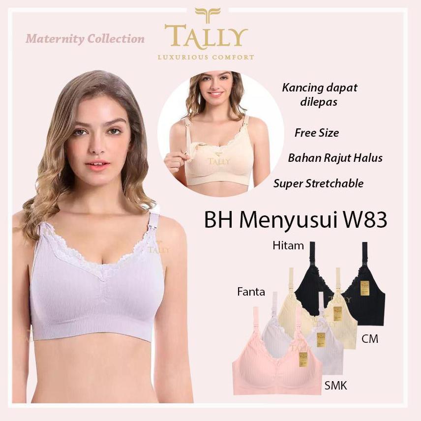 JOR.10Jn22w– BRA BH MENYUSUI TANPA KAWAT TALLY W83 SEAMLESS BRA