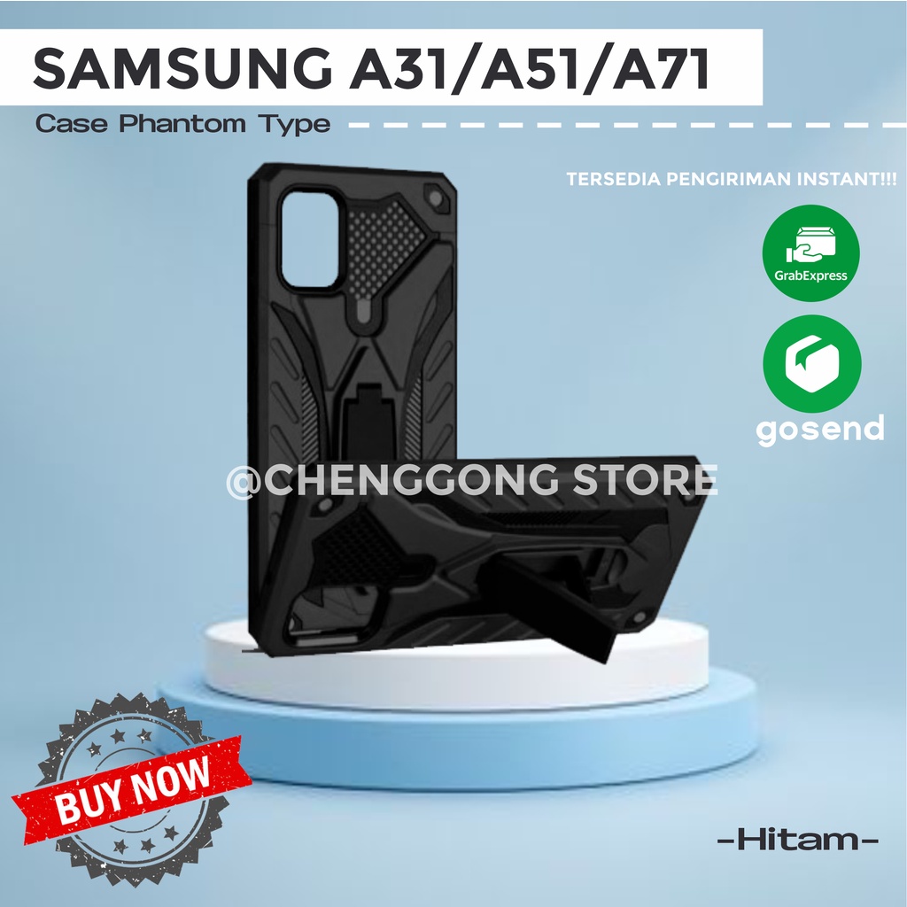 Case Phantom Samsung Galaxy A51/A71/A31 Hard Case Robot Transformer Phantom Casing Hybrid