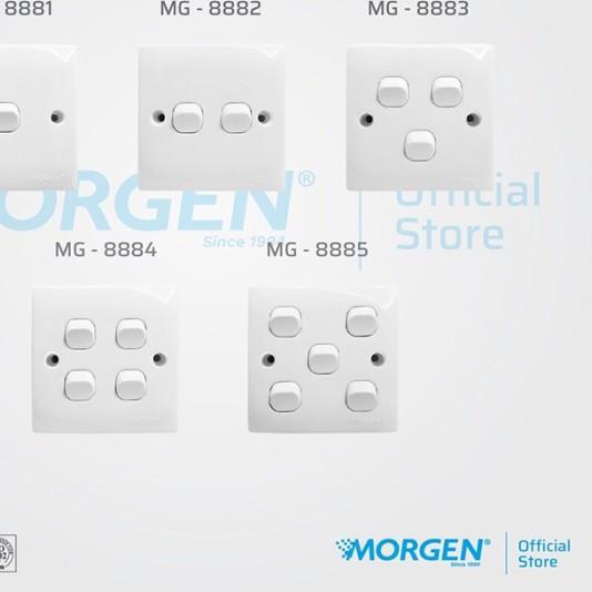 ♗ Morgen Stop Kontak + Saklar MG-8886 ➴