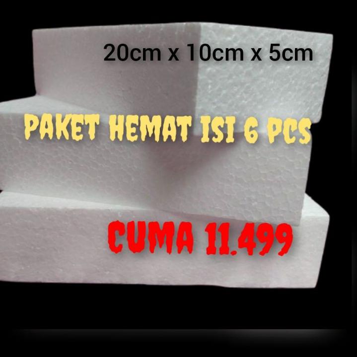 Produk Keren R0NAQ PAKET HEMAT BUSA BUKET ISI 6 / BUSA STYROFOAM / BUSA BUKET / BUSA SERBAGUNA / BUS