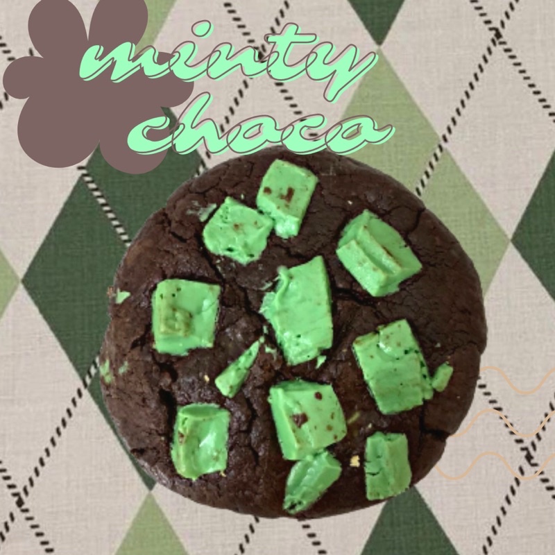 

Minty Choco Soft Baked Cookie by Harikalori