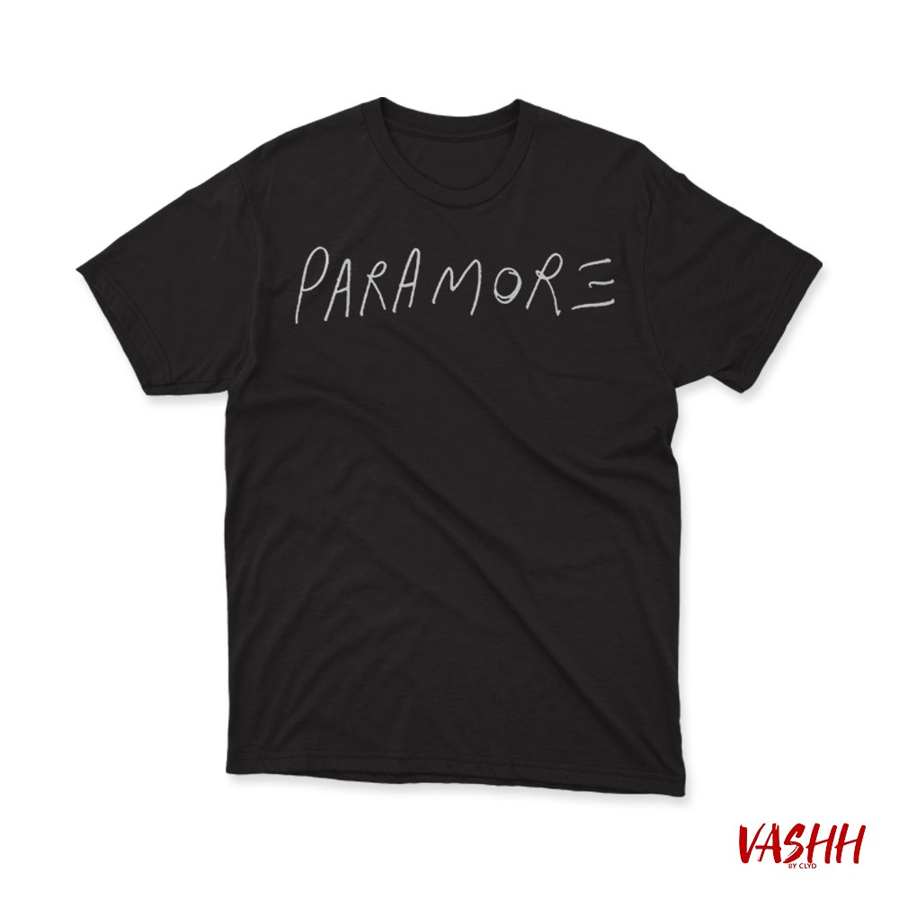 VASHH - Paramore T-Shirt / Kaos Paramore Distro Monochrome