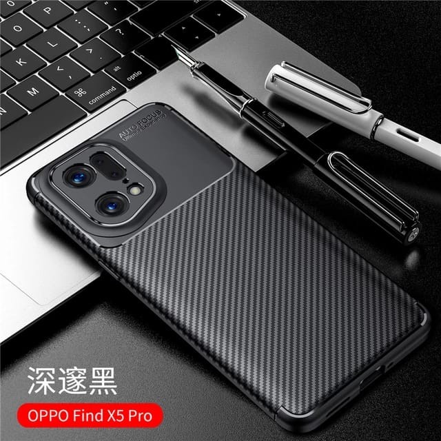 OPPO FIND X5 PRO 5G SOFT CASE FOCUS CARBON ORIGINAL