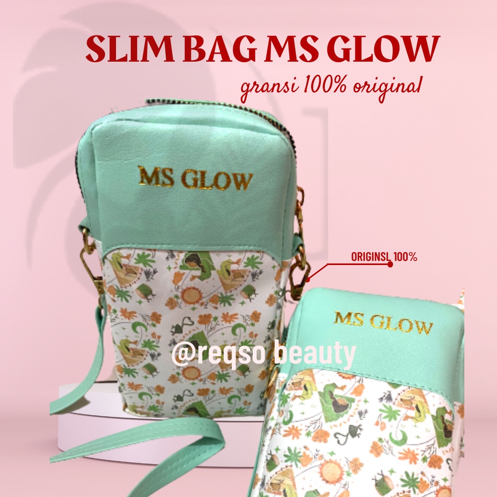 SLING PHONE MS GLOW / Taa Selempang hp  / SLING CARD MS GLOW TERBARU / TEMPAT TISU MS GLOW / POUCH M