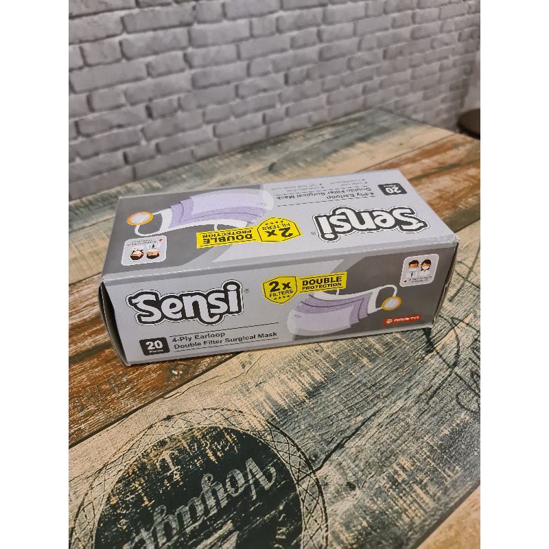 SENSI MASK 4PLY SURGICAL MASK