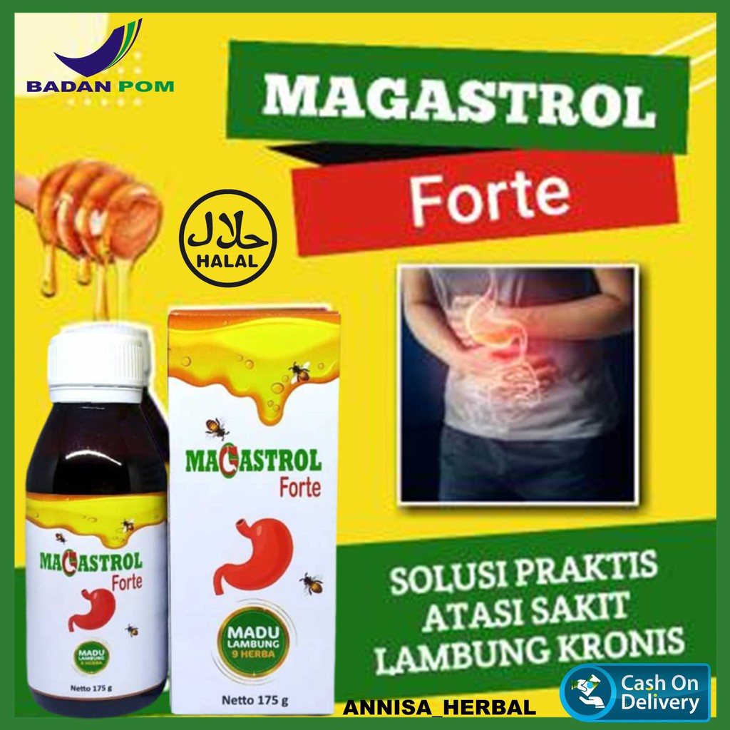 Madu Magastrol Forte - Madu Herbal Asam Lambung