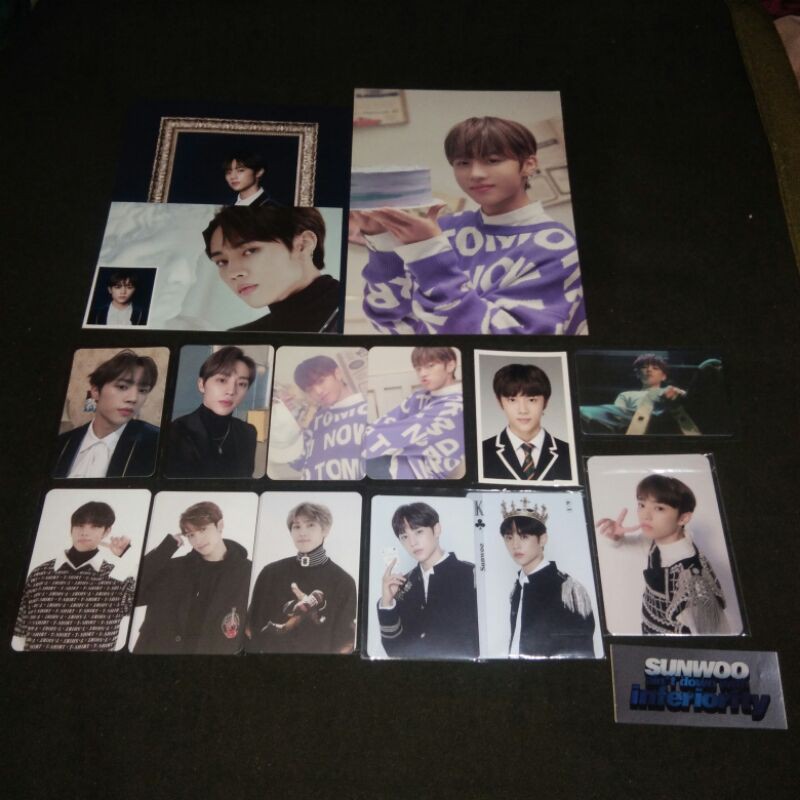 PHOTOCARD THE BOYZ SUNWOO JACOB SANGYEON 1ST 2ND KIT MD RTK SHOWCASE NO AIR SKOOLOOKS