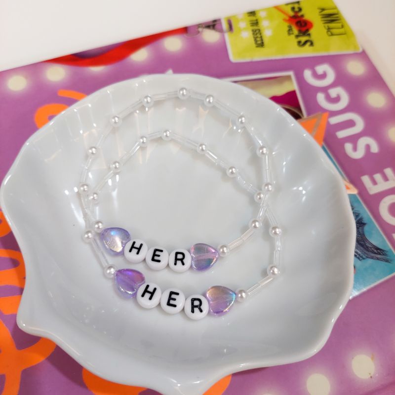 Her Beads Matching Bracelet BEADS BRACELET