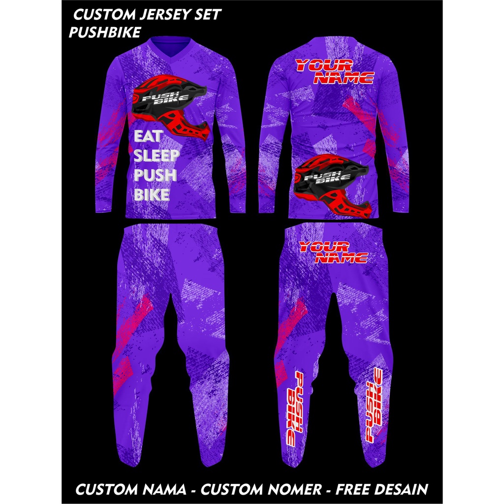 CUSTOM JERSEY PUSHBIKE