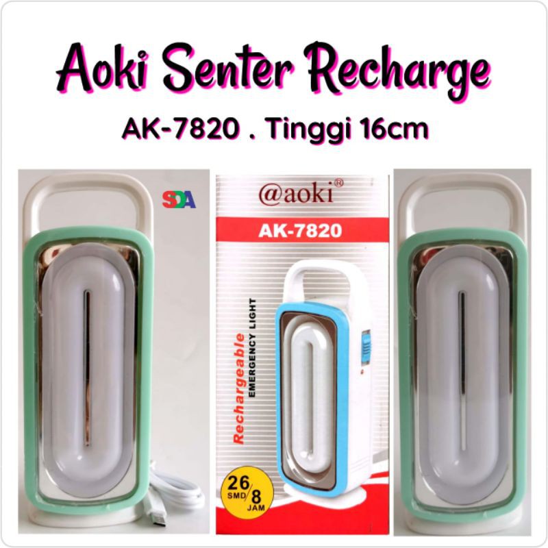 Aoki Senter Emergency LED Charge