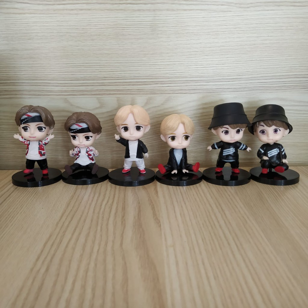 Figure BTS set Mic Drop Tiny tan V Jungkook Jimin