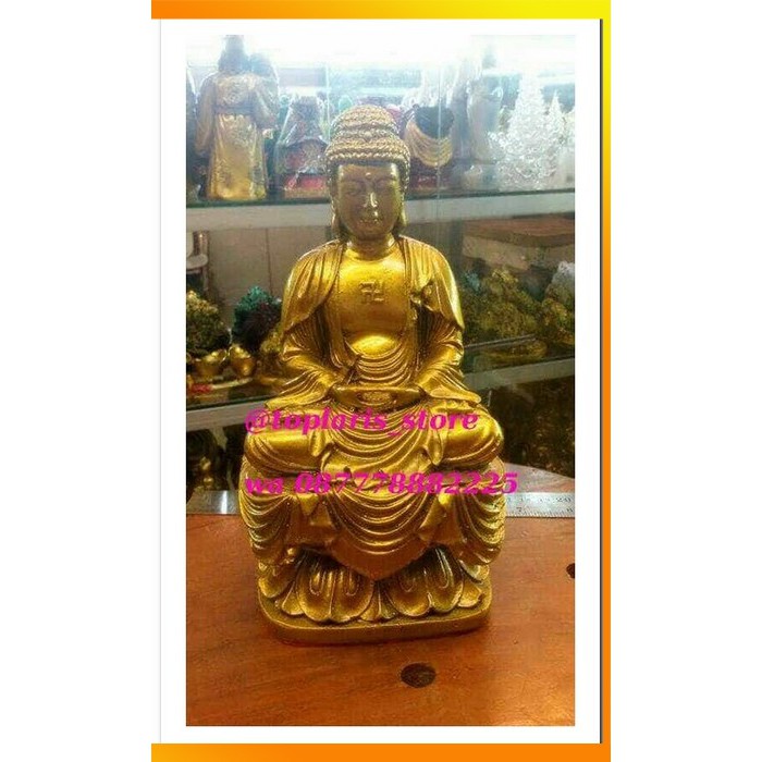 MS - Patung Buddha Duduk 10in