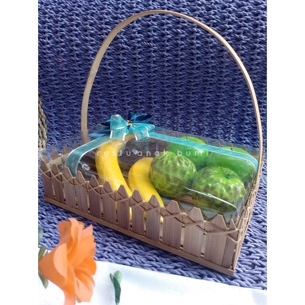 

keranjang hantaran Keranjang Parcel Bambu 32x22/hantaran/nikahan/seserahan/hampers/bingkisan/wedding/hadiah/giftbox/keranjang/wadah makanan/gift/sembako/roti/cake/nasi/catering/nasi box/food/lamaran/tradisi/craft