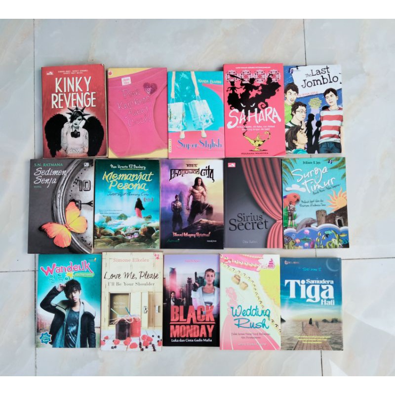 OBRAL BUKU NOVEL | ORIGINAL | NOVEL SIRIUS SECRET | SEDIMEN SENJA