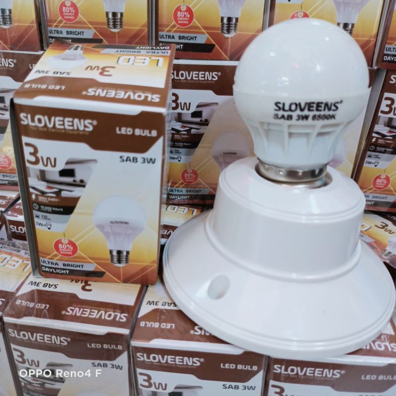 Lampu LED murah Solveens 3W