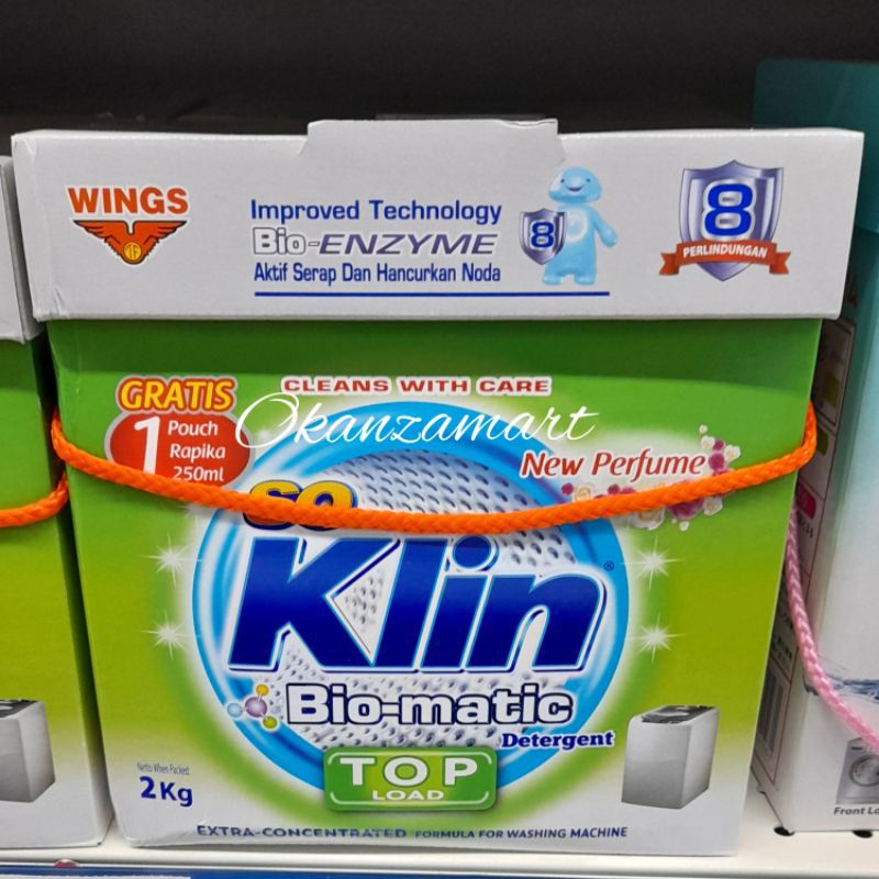 So Klin Bio Matic Detergent 2Kg